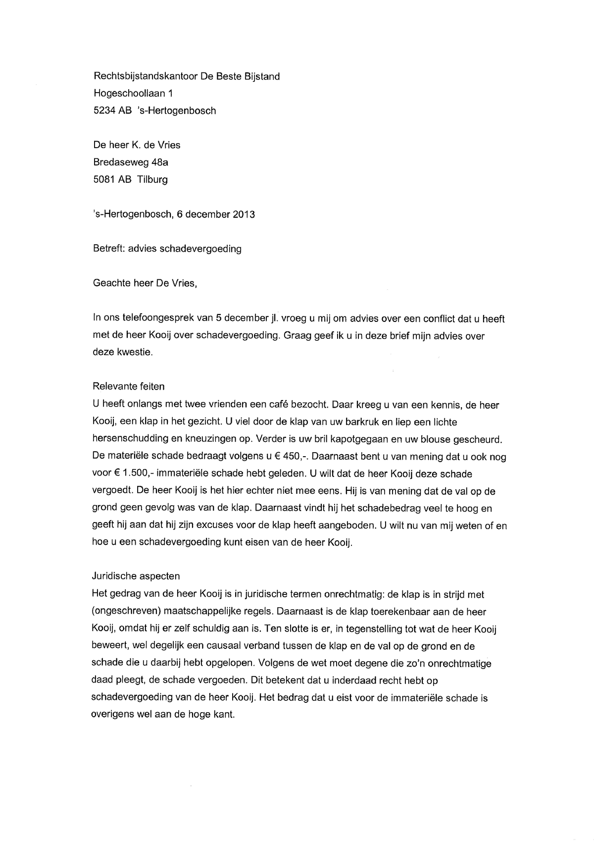 Notitie Schrijven / Schrijven van notitie weergegeven actieplan