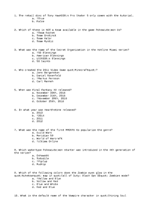 STAT221 Group Assignment 2 - STAT: Sheet 1 Which of these is NOT a ...