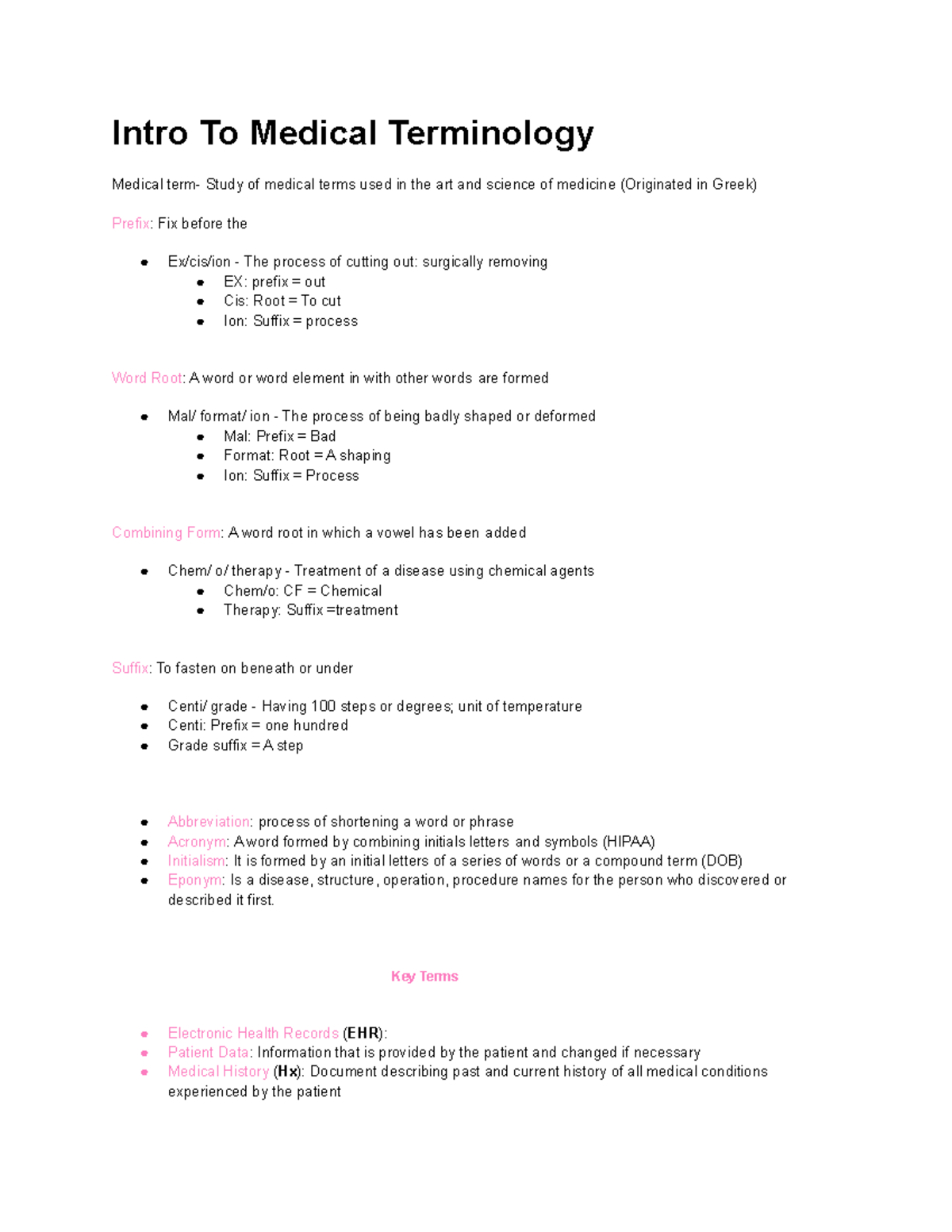 Medical Terminology For Mental Capacity