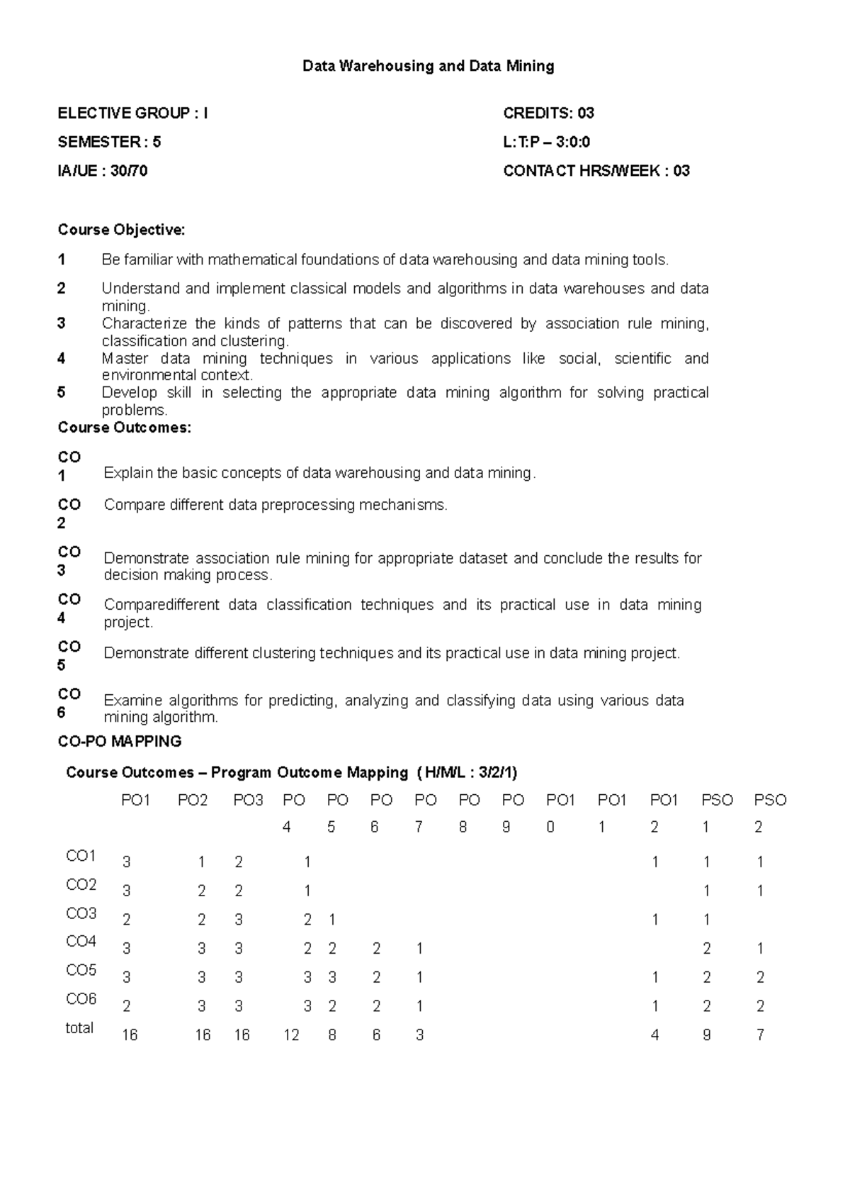 Data Warehousing and Data Mining - Data Warehousing and Data Mining ...