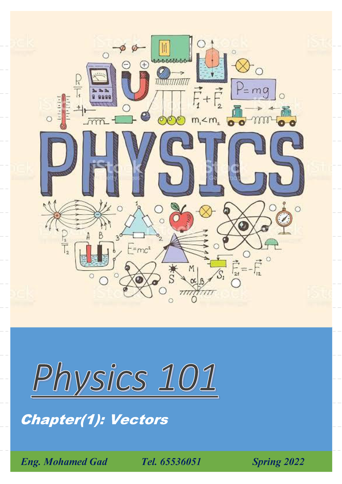 PH101 - Its Acoursr Of Natural Physics - Chapter(1): Vectors Eng ...