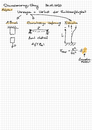02 Uebung Dimensionierung Mitschrieb