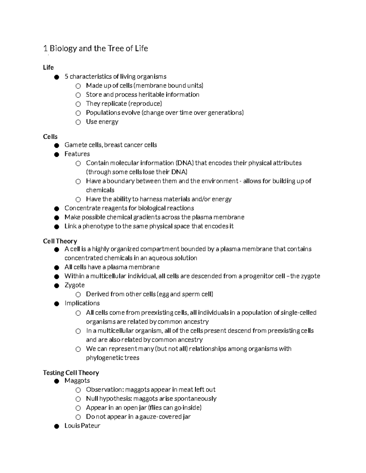 test-1-summary-notes-1-biology-and-the-tree-of-life-life-5