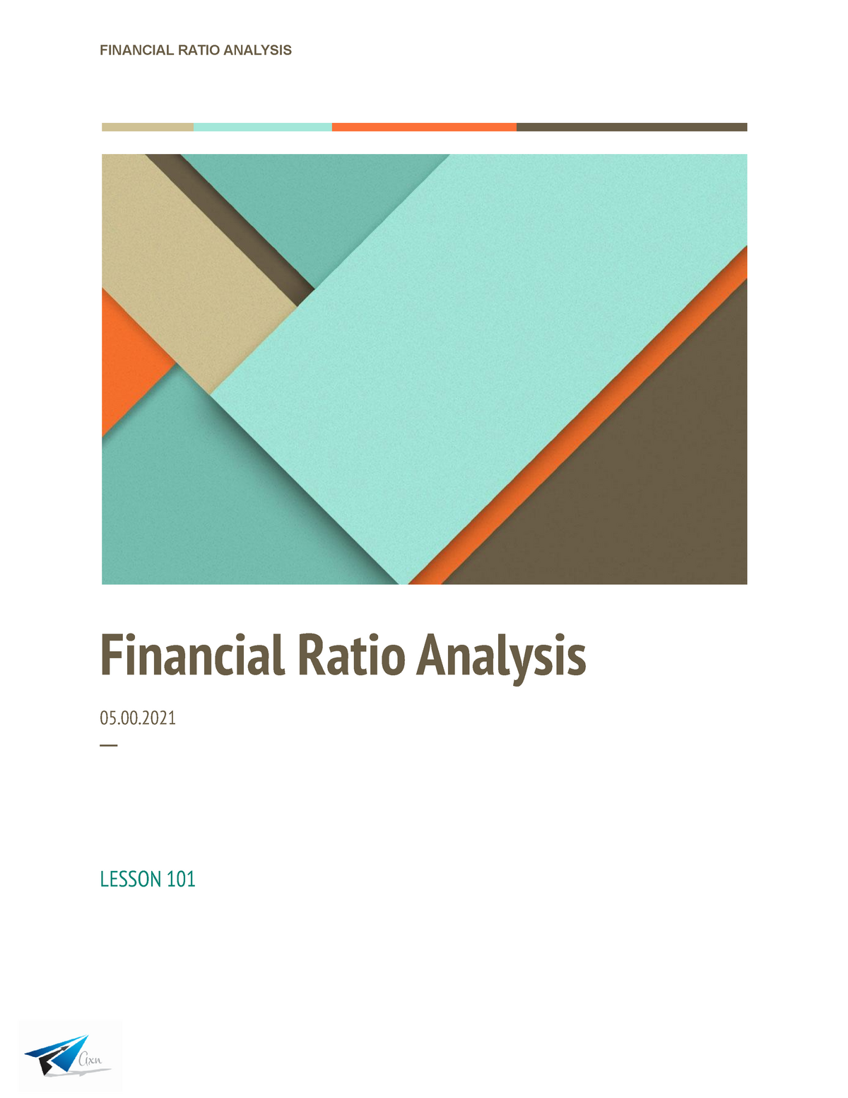 lecture-notes-in-financial-ratio-analysis-financial-ratio-analysis