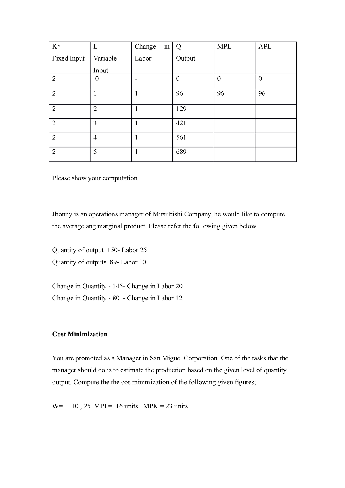 activity-managerial-economics-k-fixed-input-l-variable-input-change