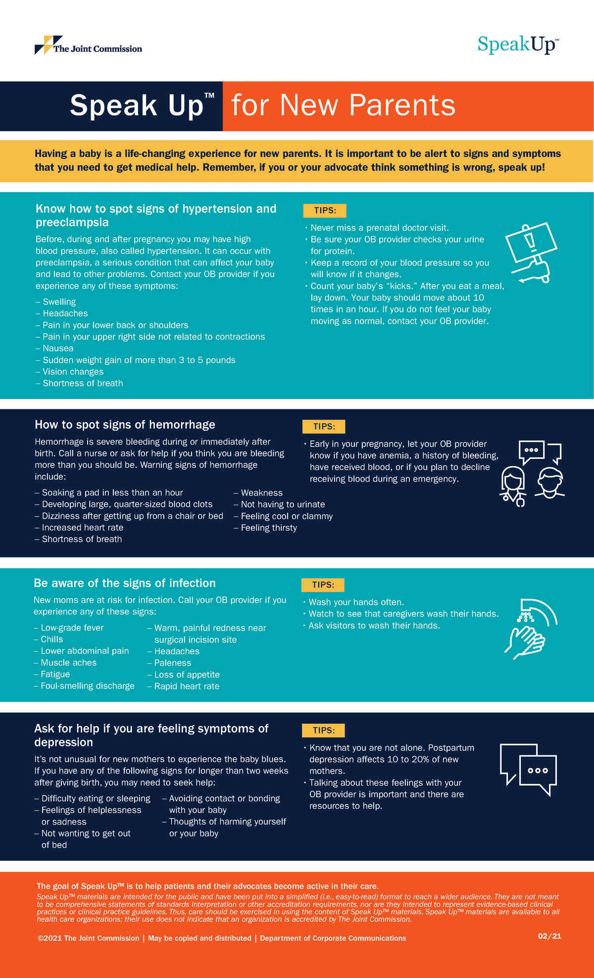 Speak Up For New Parents - The goal of Speak Up™ is to help patients ...