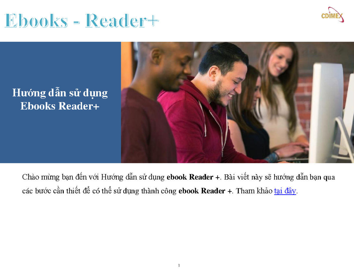 Hướng dẫn sử dụng Code e Book Reader+ - Chào mừng bạn đÁn với Hướng dẫn ...