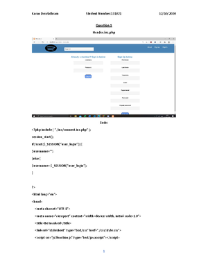 Programming 511 visual basic - Question 1 Design Code Public Class ...