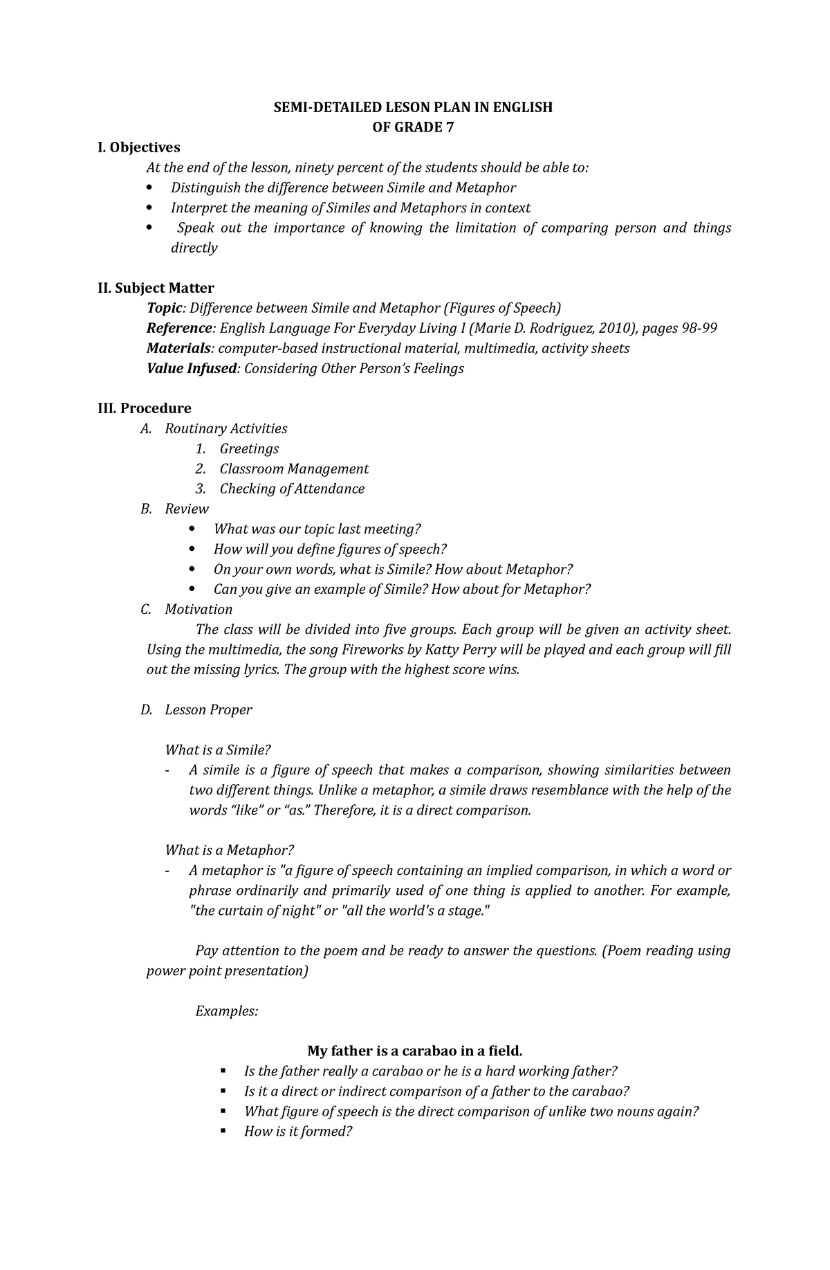 semi-detailed-lesson-plan-bsed-english-psu-studocu-pangsu-vrogue