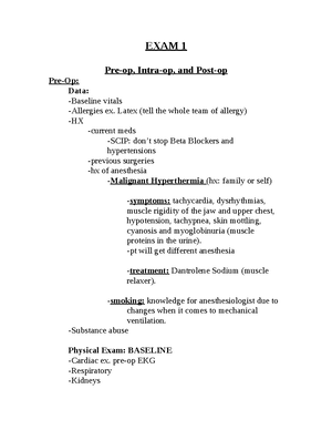 Med Surg Exam 1 study guide - Med-Surg Exam 1 Pain Vital sign Self ...