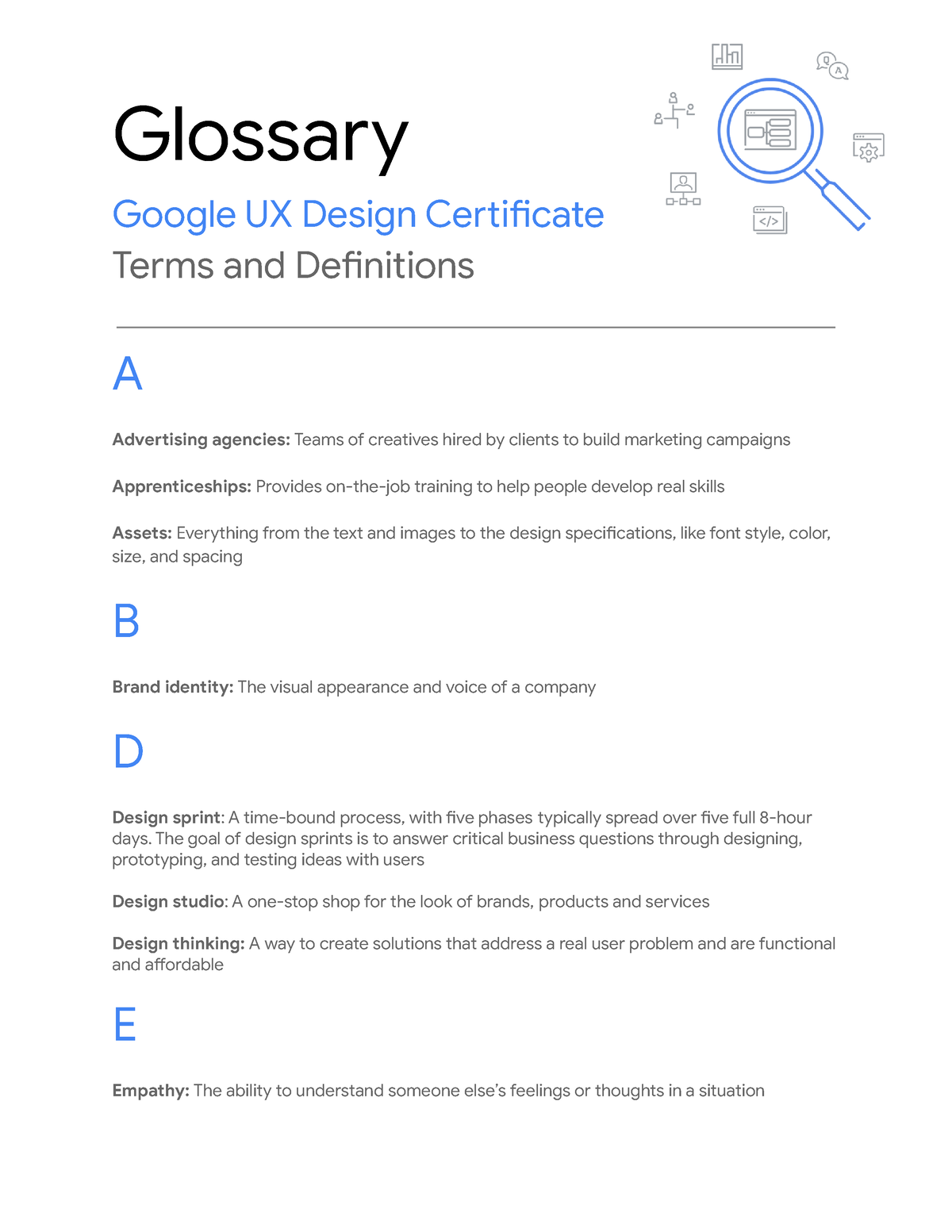 course-1-week-3-glossary-of-terms-and-definitions-glossary-google