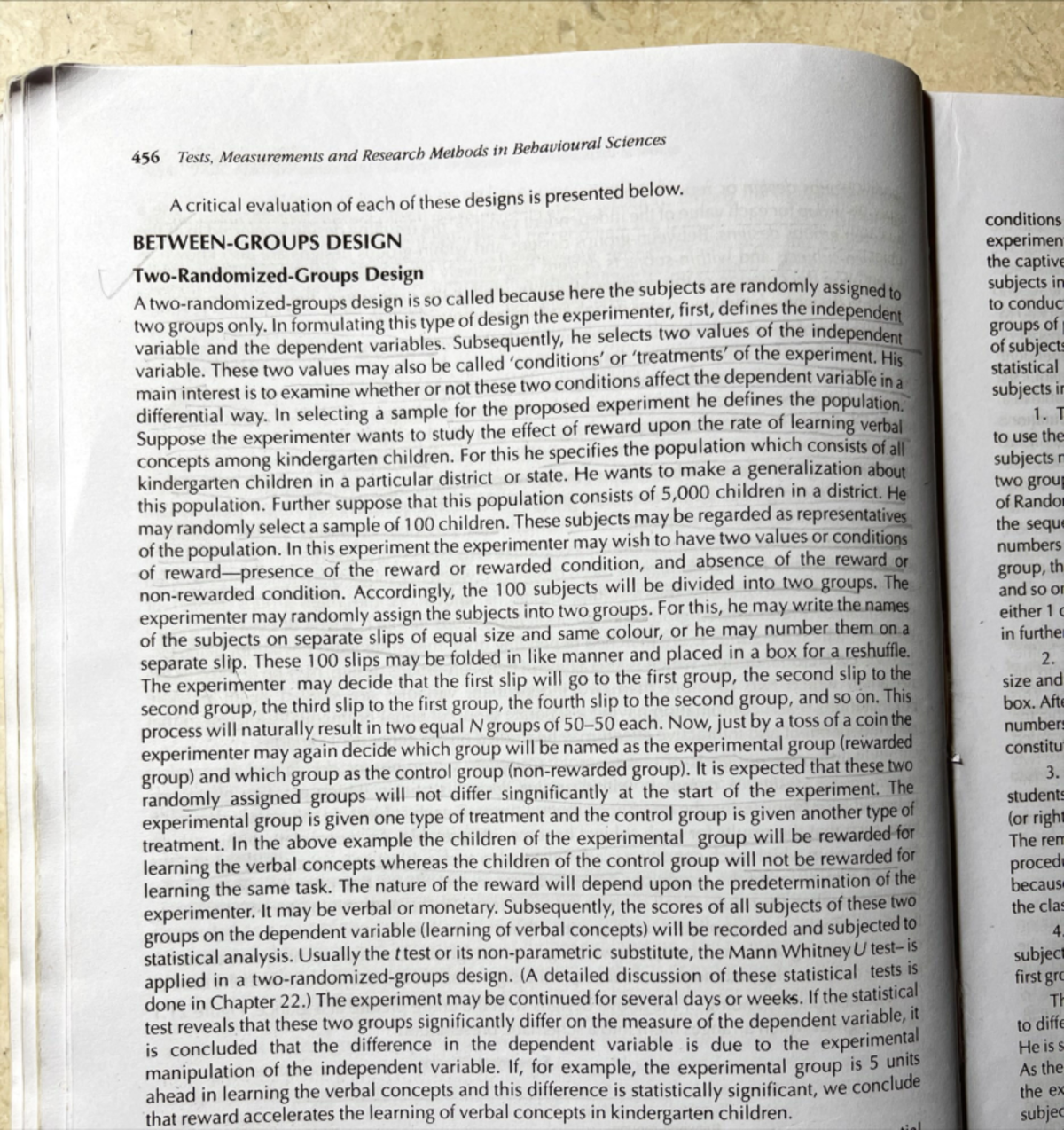 Module V Part - II - Social Psychology - 456 Tests, Measurements and ...