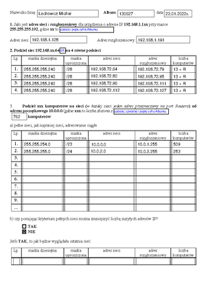 Zalacznik Do Zarz 47 - ZaC Cznik Do Zarz Dzenia Nr 47 Generalnego ...