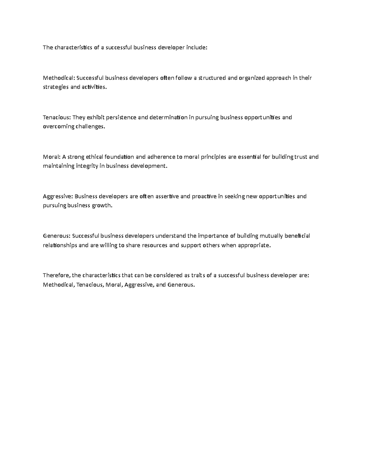 the-characteristics-of-a-successful-business-developer-include