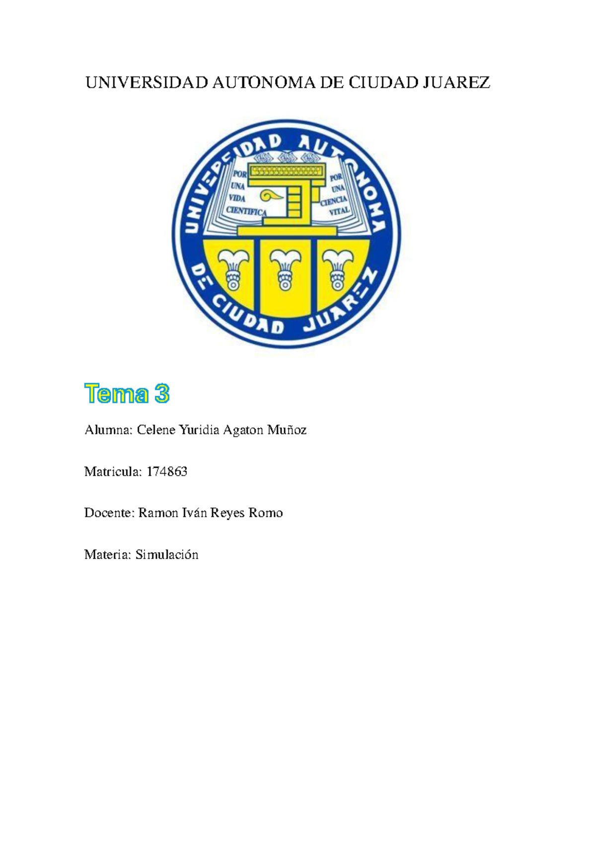 Tiempo Discreto Vs Tiempo Continuo Universidad Autonoma De Ciudad Juarez Alumna Celene 8421