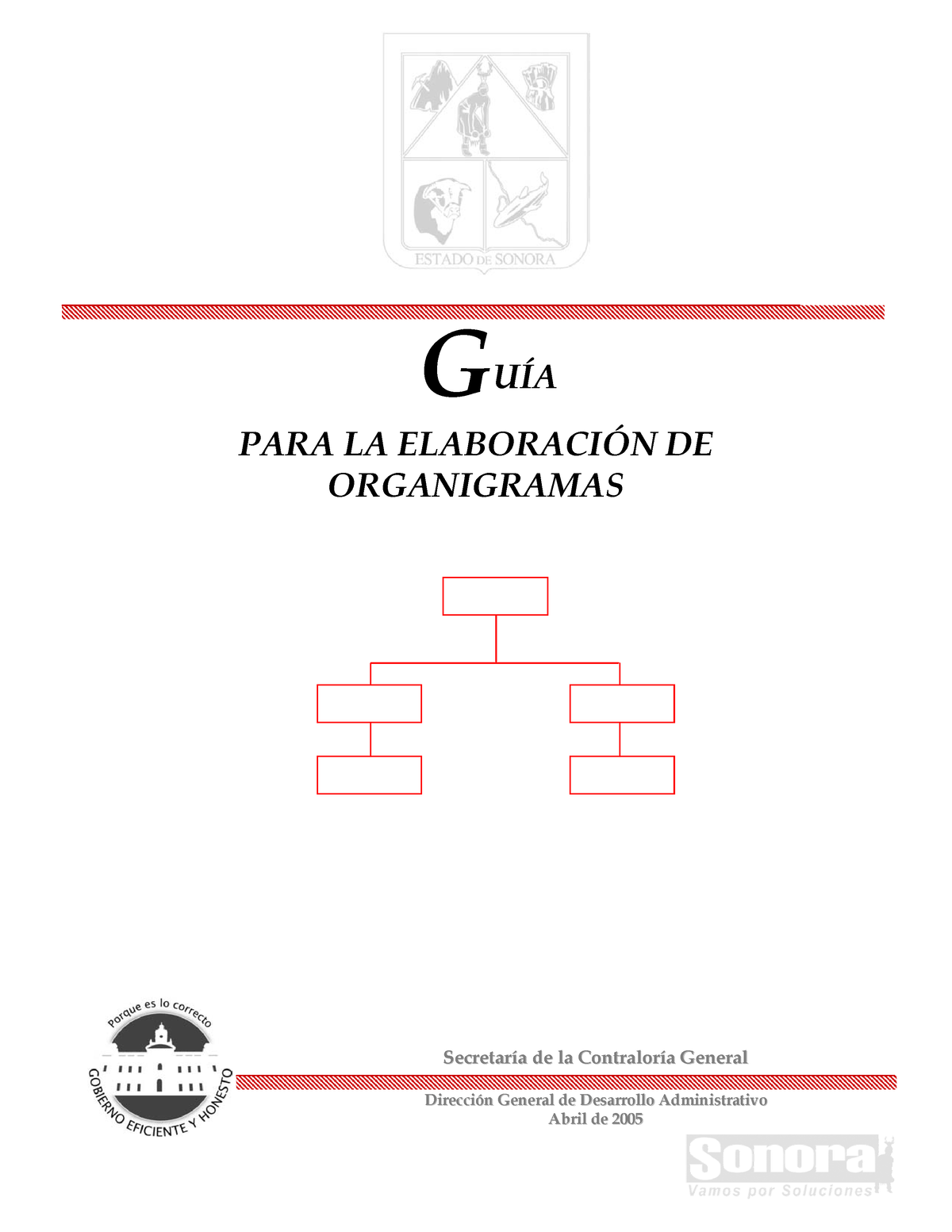 13 Guia Para Elaborar Organigramas - GUÕA PARA LA ELABORACI”N DE ...