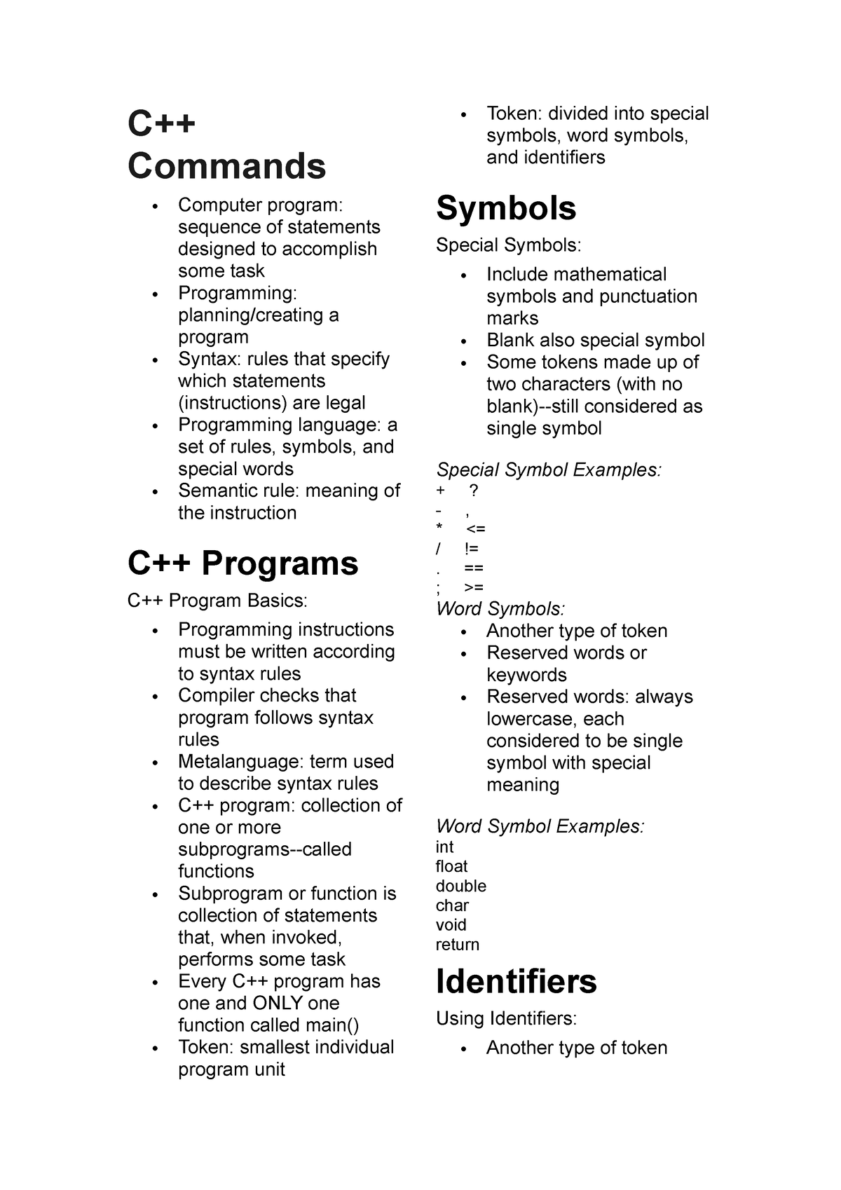 c-commands-c-commands-computer-program-sequence-of-statements