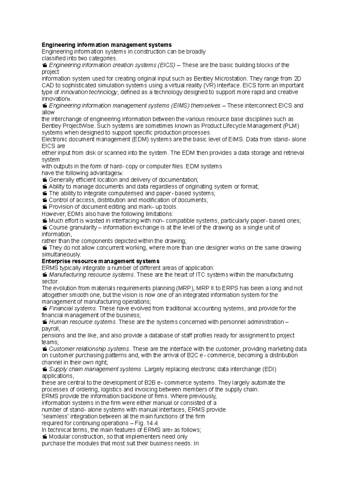 Engineering information management systems - Engineering information ...