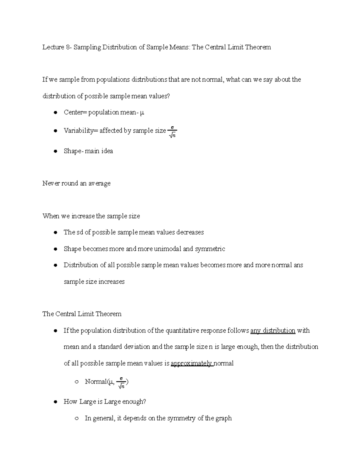 the-central-limit-theorem-studocu