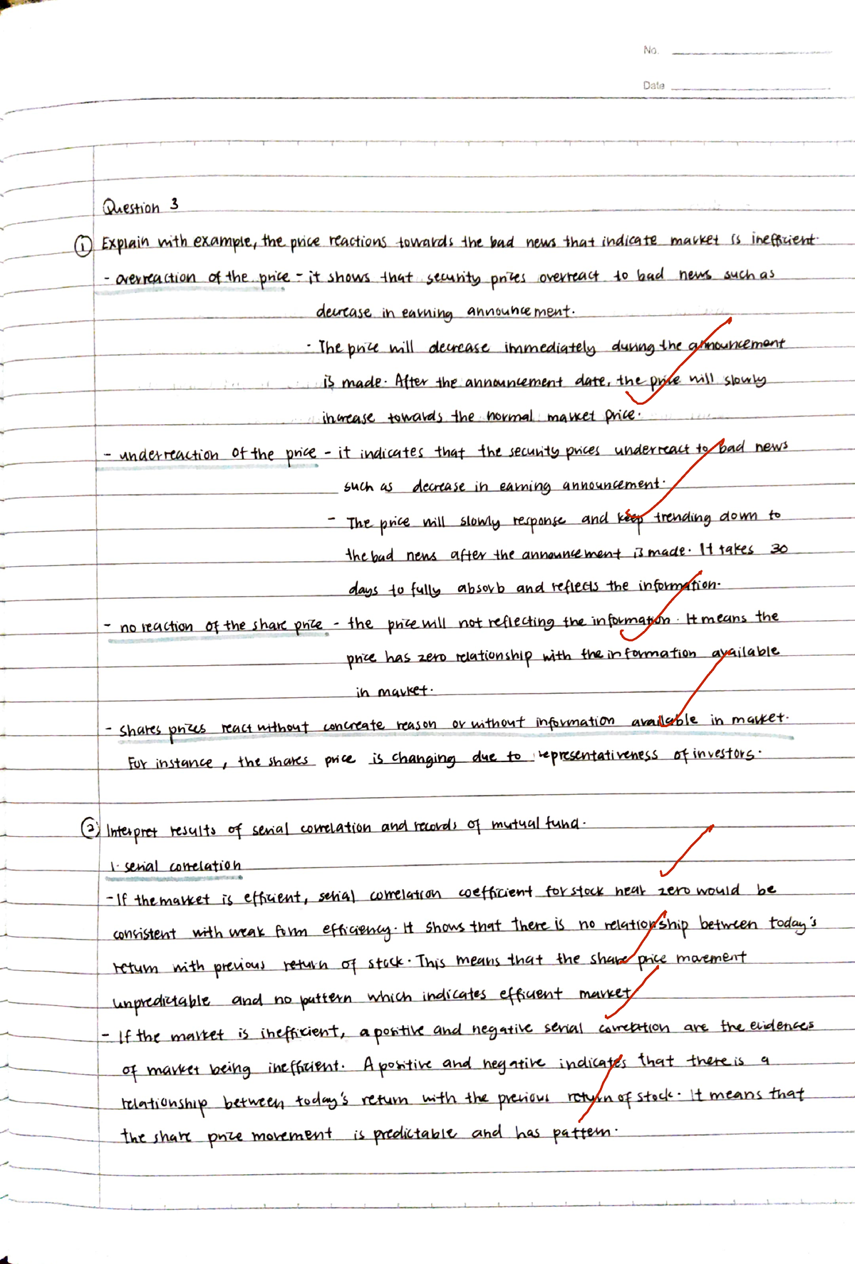 Tutorial 3A - Q3 buat jangan tak buat - pNo. Date Qestioh 3 Explain mth ...