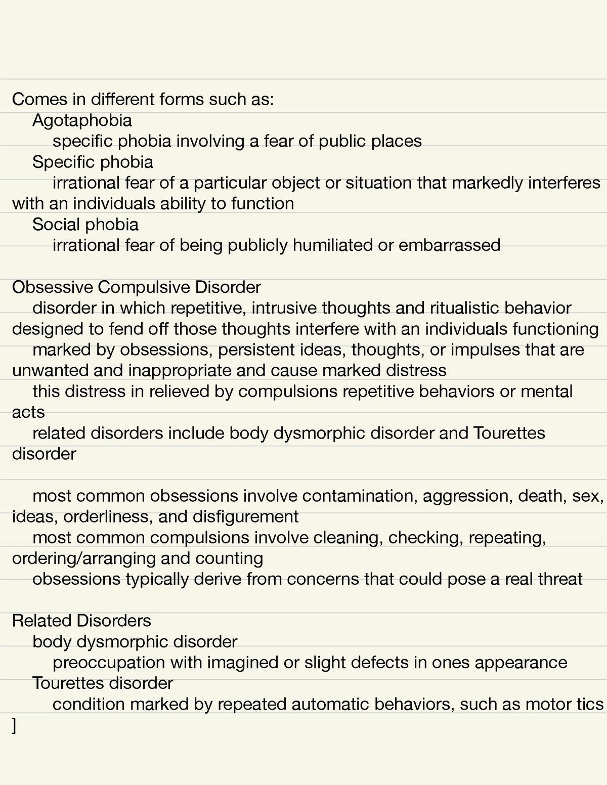 Introduction to Psychology Disorders - Comes in different forms such as ...