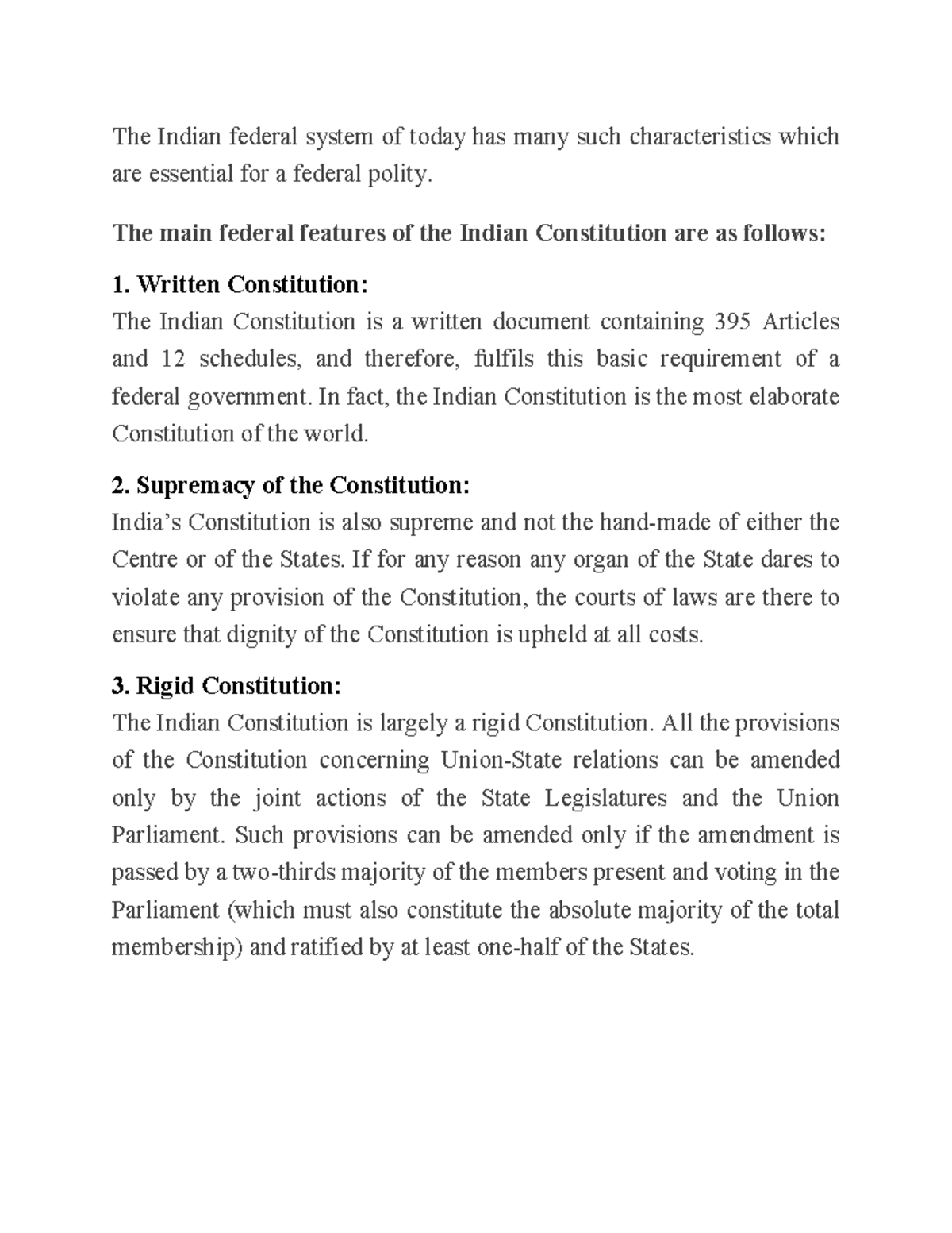 essential-characteristic-of-indian-federalism-the-indian-federal