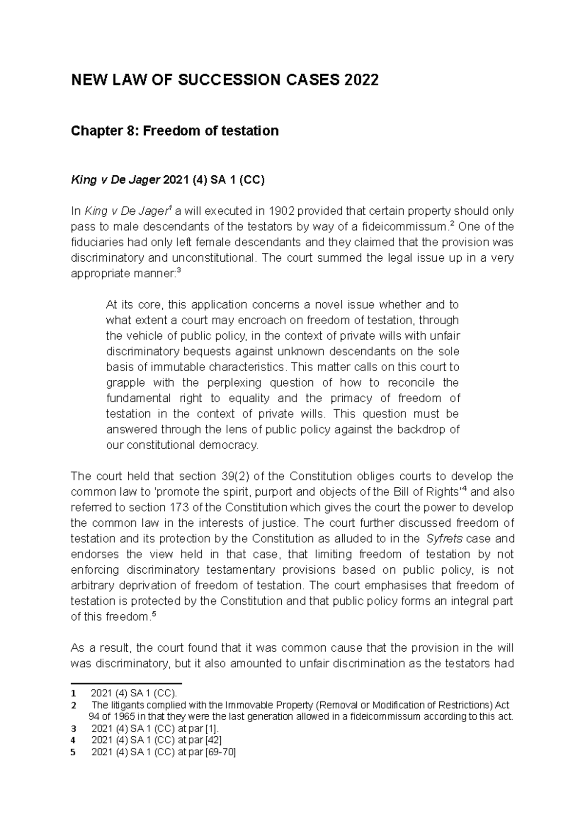 New cases summaries 2022. Upload NEW LAW OF SUCCESSION CASES 2022