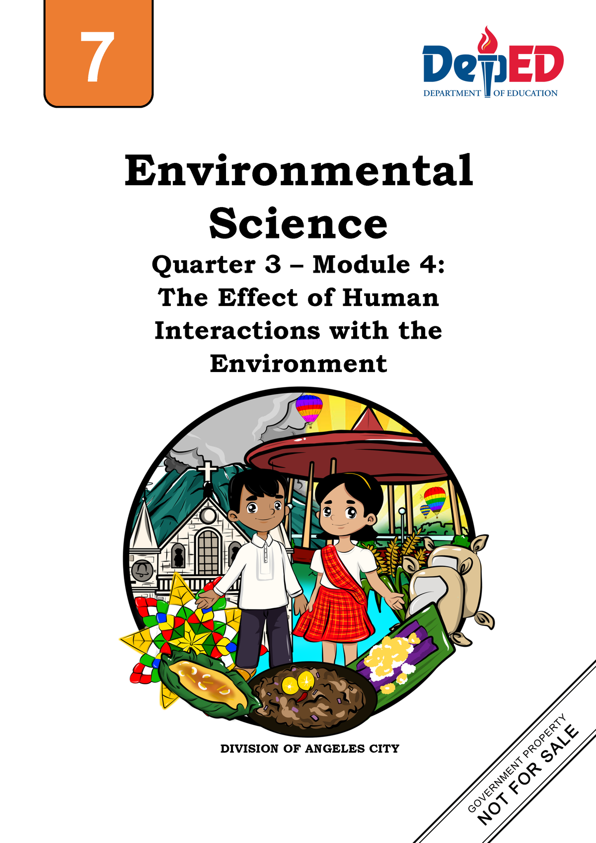 Environmental Science 7 Q3 Mod4 The Effectof Human Interactionswiththe ...