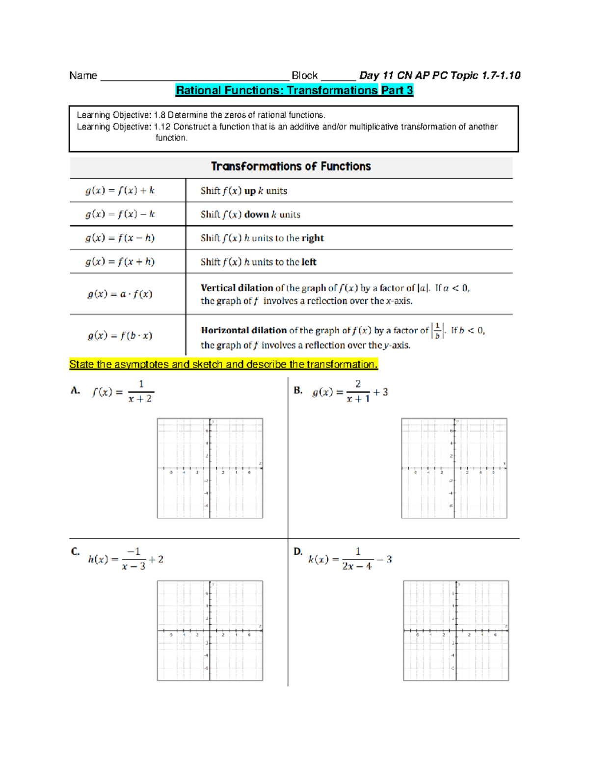 11+24-25+AP+PC+CN+Rational+fx+Part+3 - Name ...