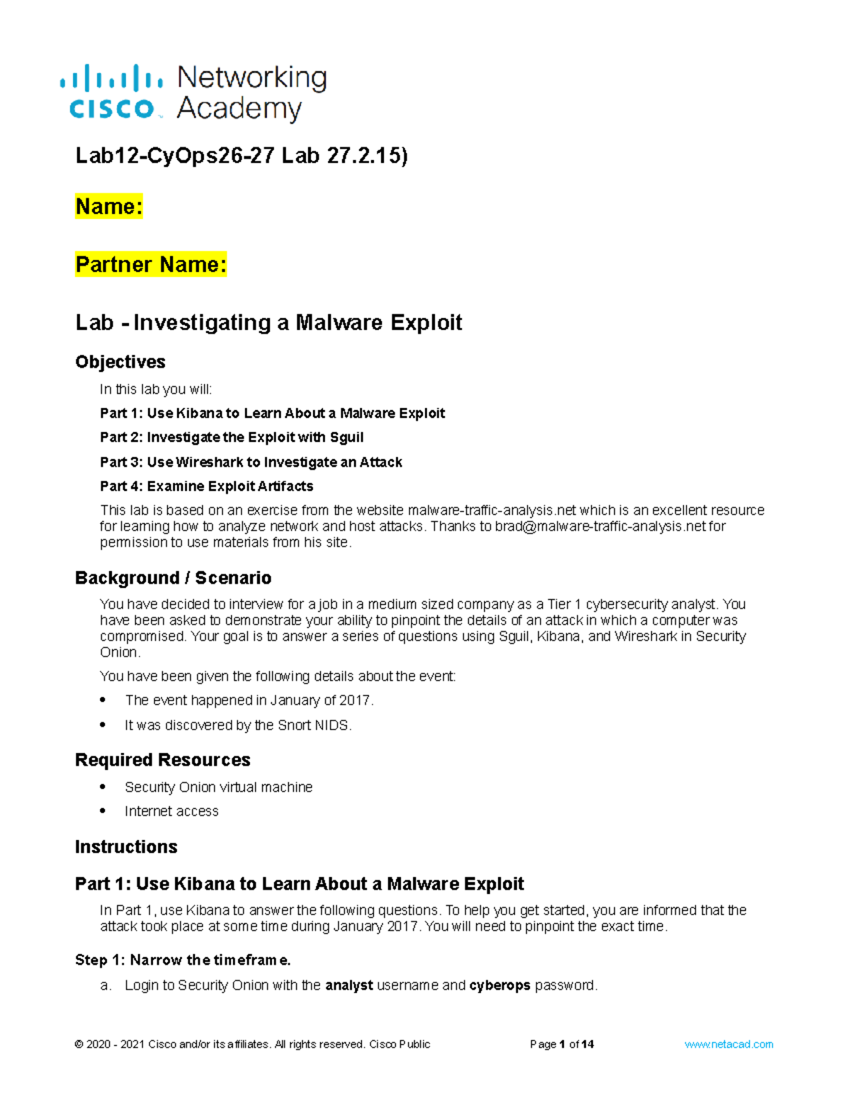 Lab12 Cy Ops 26 27 Wkst - This is on cis233 - Lab12-CyOps26-27 Lab 27.2 ...