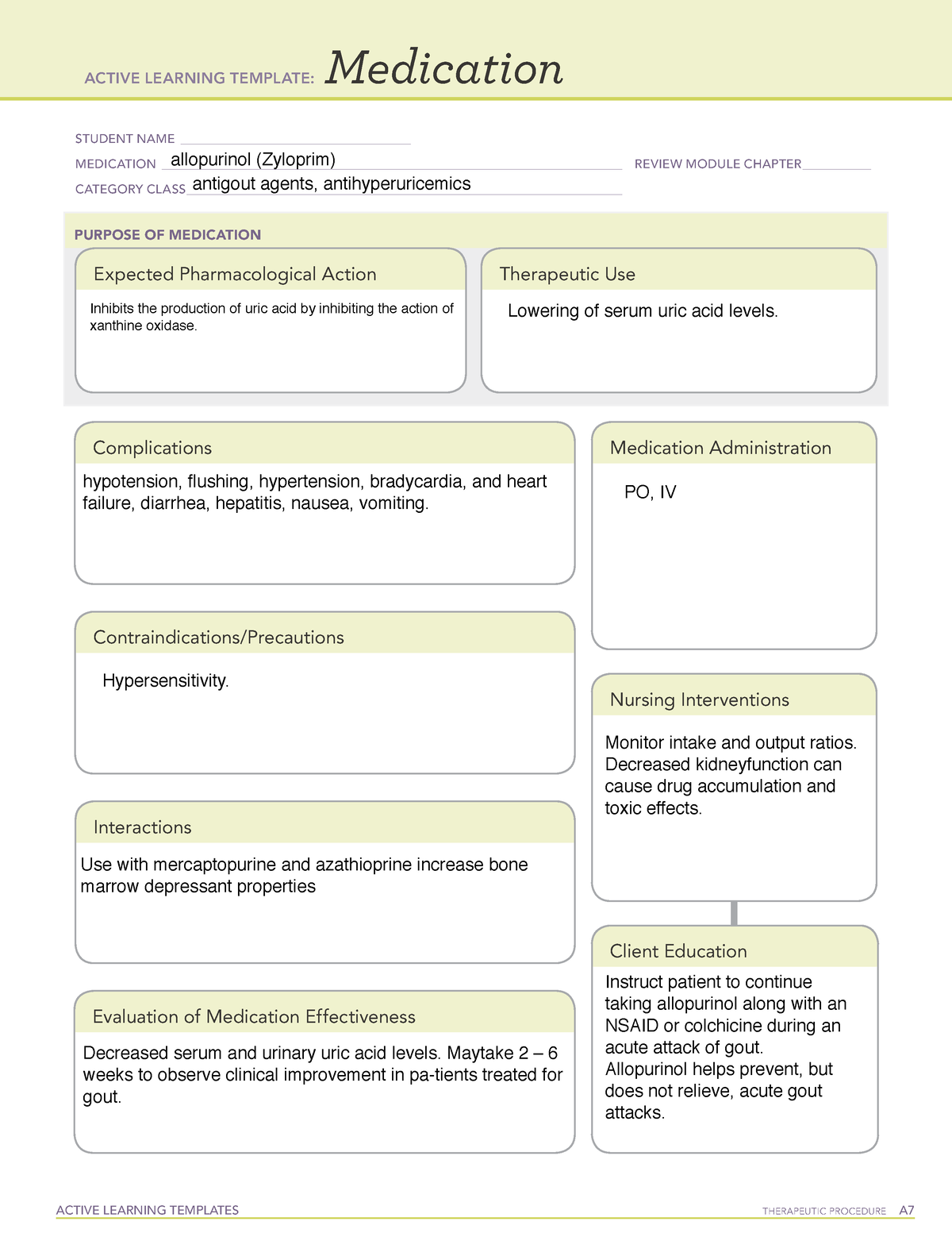 allopurinol-med-list-active-learning-templates-therapeutic
