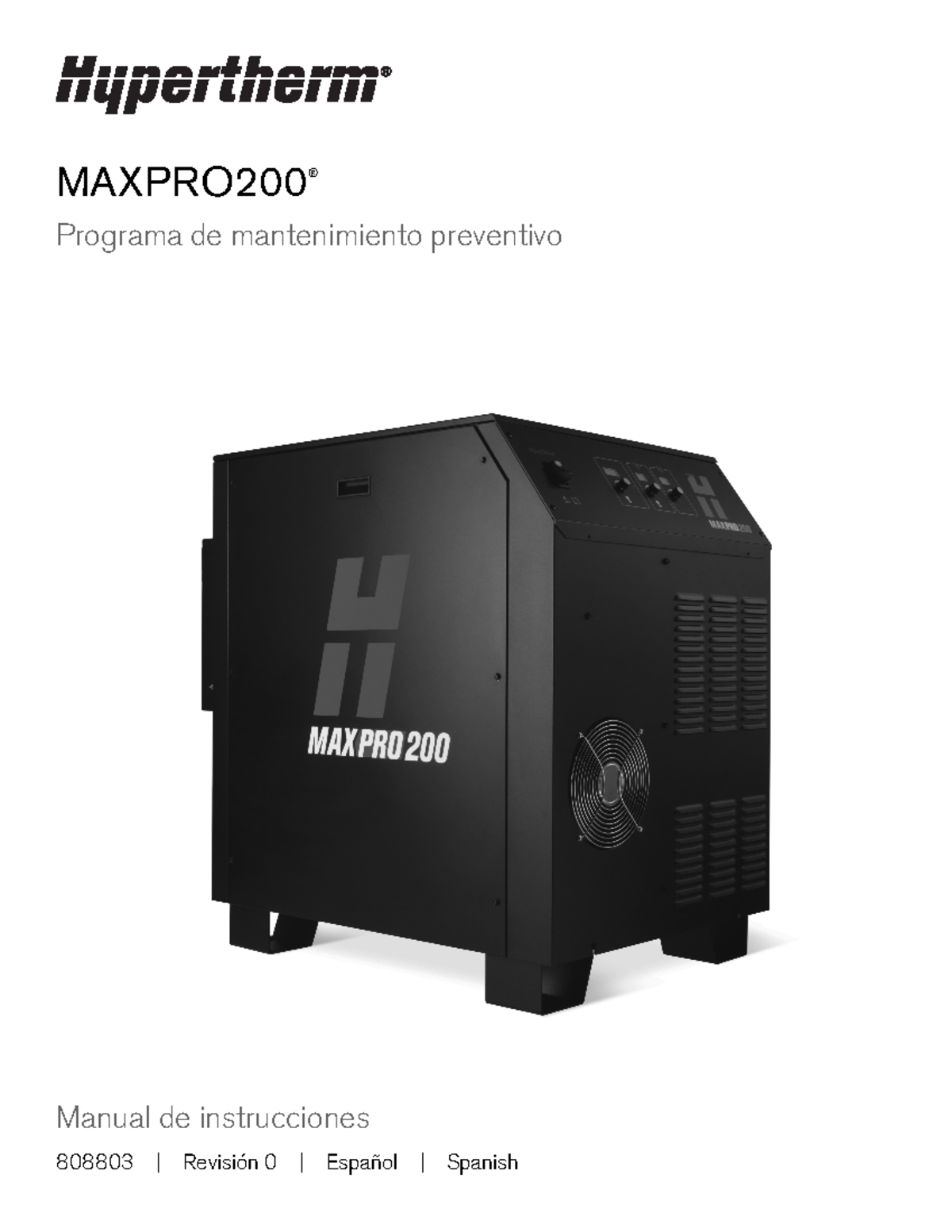 Maxpro 200 - MAXPRO ® Programa de mantenimiento preventivo Manual de ...