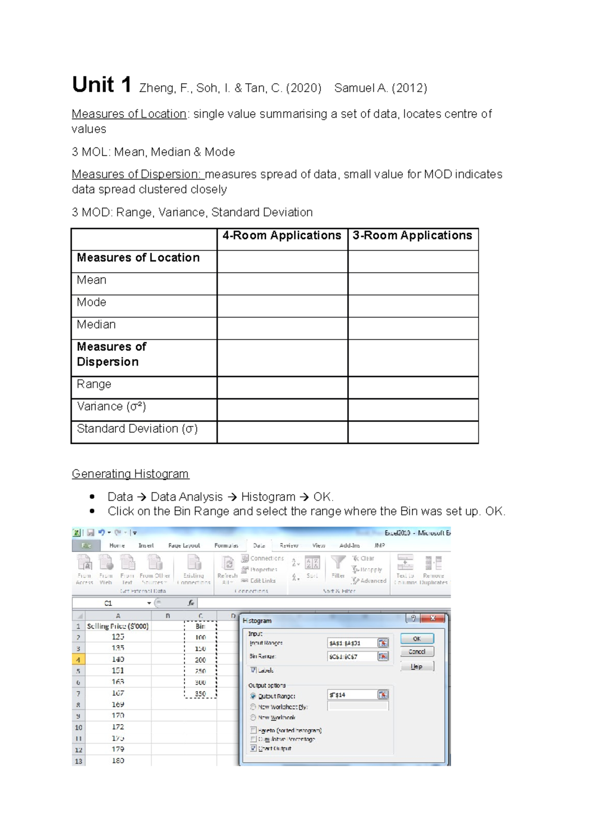 Stats Cheat Sheet - Statistics - StuDocu