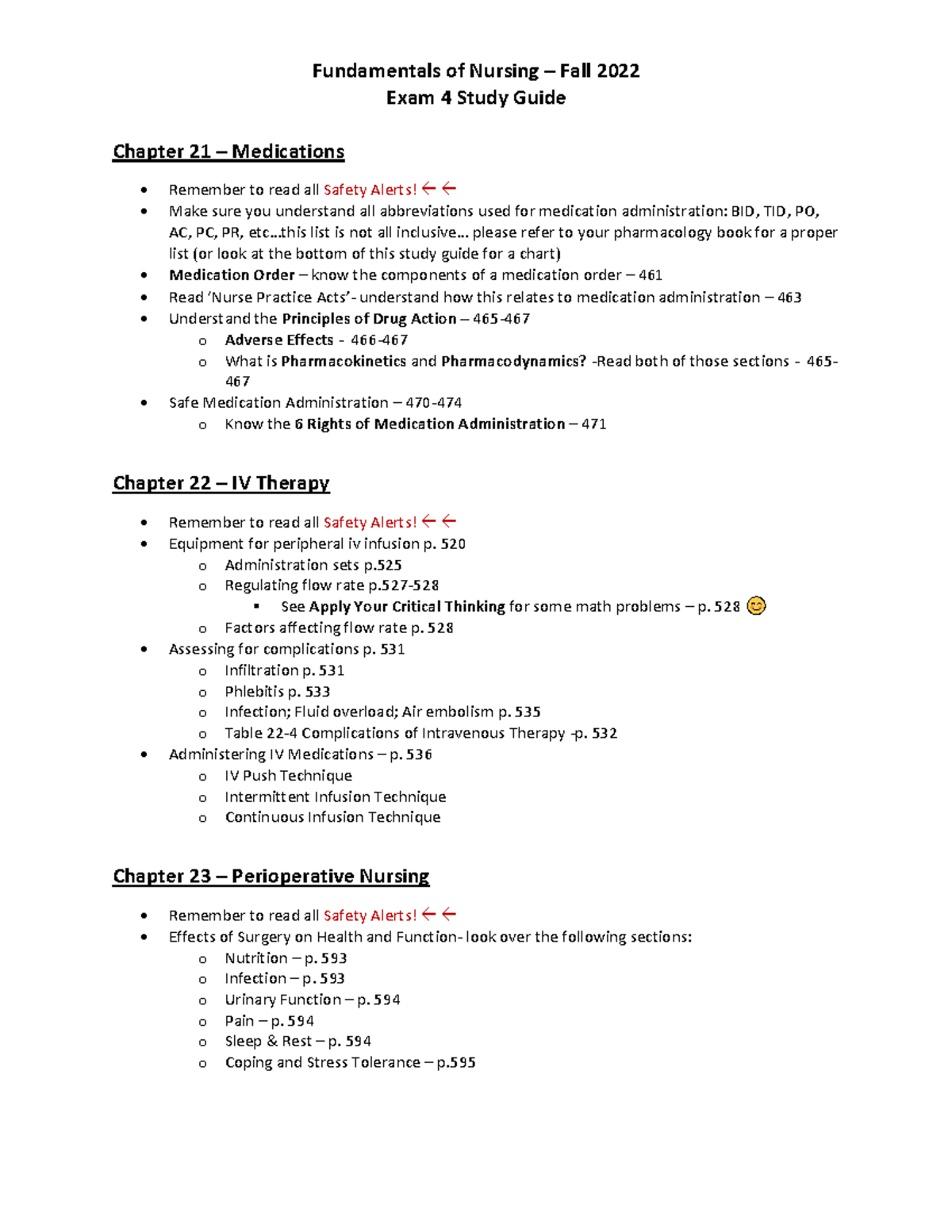 Exam 4 study guide ch 21 22 23 28 32 33 - Exam 4 Study Guide Chapter 21 ...