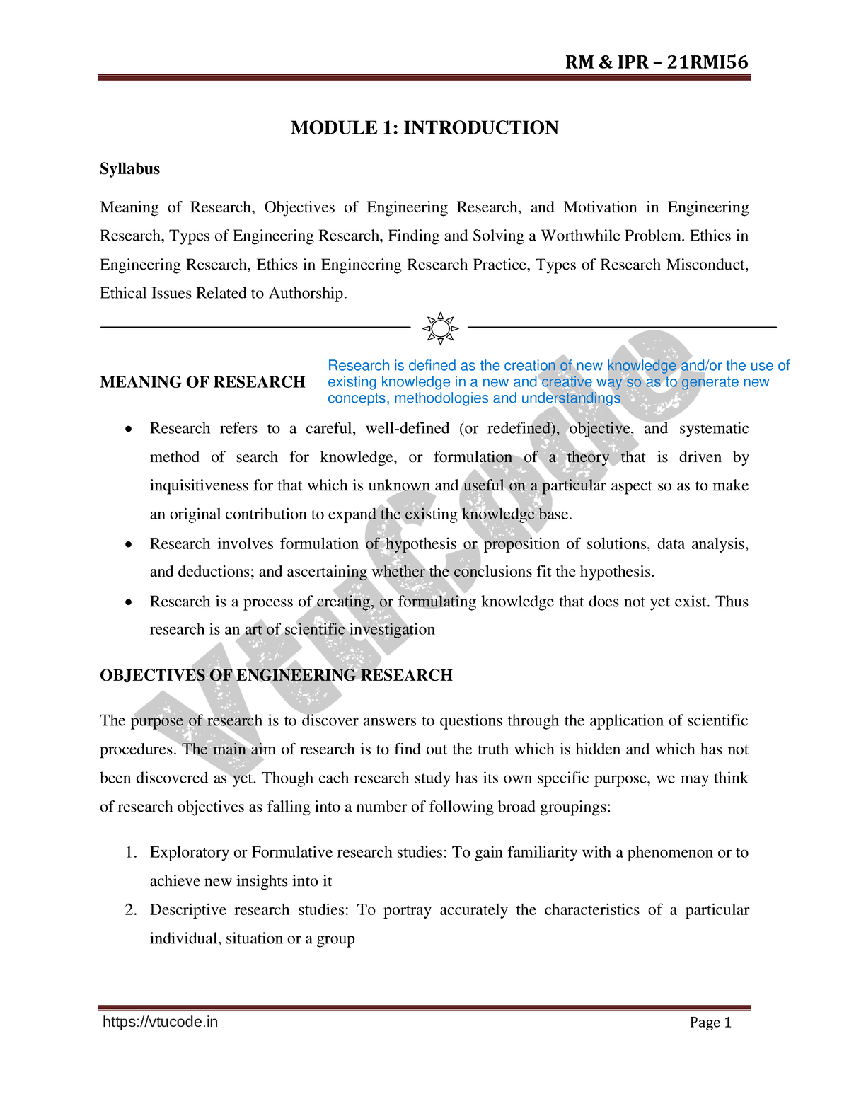 mod1-notes-module-1-introduction-syllabus-meaning-of-research