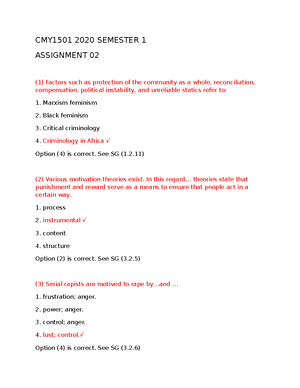 Cmy1501 2018 10 E 1 Past Exam Papers Cmy1502 Unisa Studocu Cmy1501 2018 10 E 1 Past Exam Papers Cmy1502 Unisa Studocu