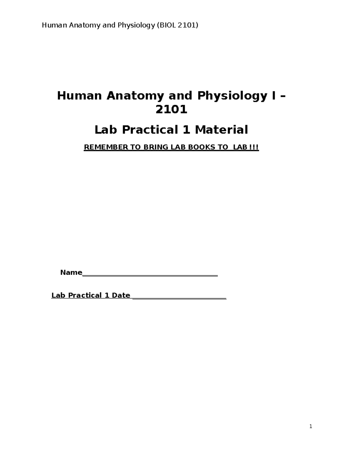 Human Anatomy And Physiology I Lab Practical 1 Material 1 Studocu Human Anatomy And Physiology I Lab Practical 1 Material 1 Studocu