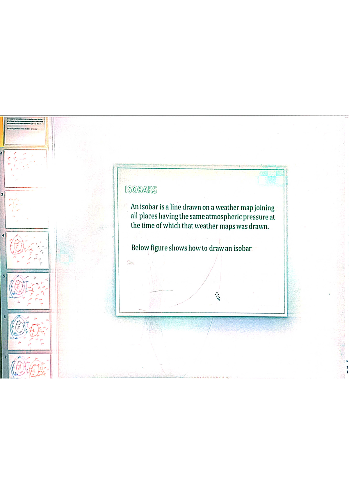 Meteorology Lecture Notes ISOBARS 3 An Isobar Is A Line Drawn On A   Thumb 1200 1698 