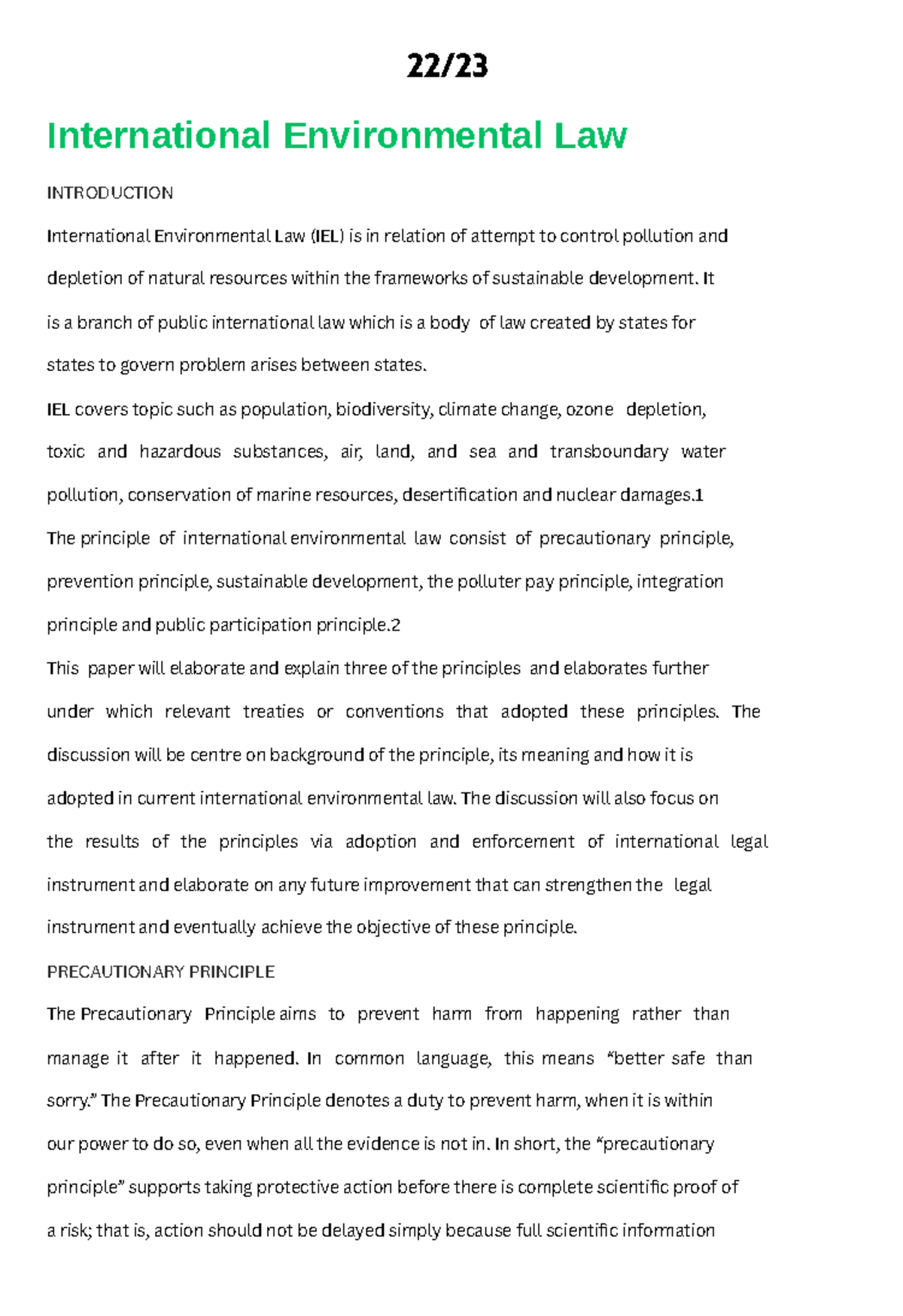 international-environmental-law-22-international-environmental-law