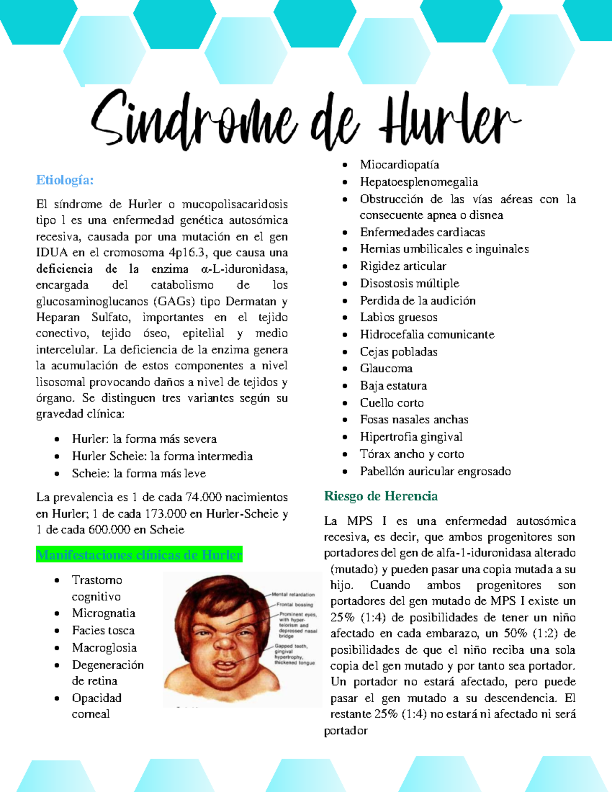 Vía Del Síndrome De Hurler