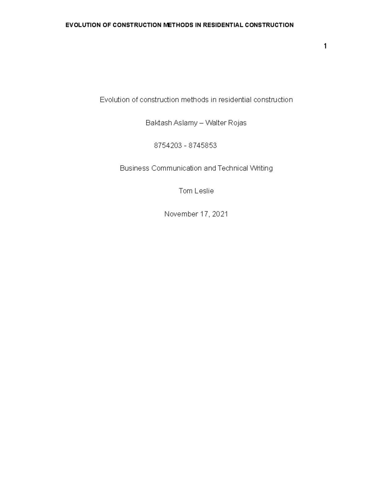 final-document-writing-1-evolution-of-construction-methods-in-residential-construction