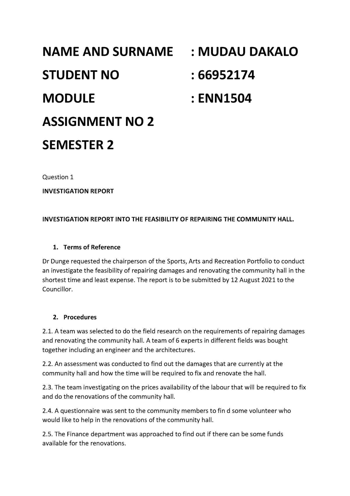 enn1504 assignment 1 2023 answers