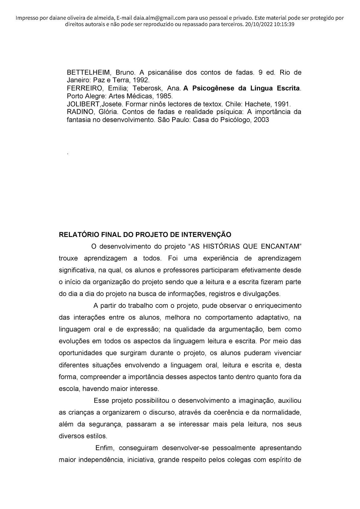 Pratica Pedagogica Abnt Michele Passei Direto Direitos Autorais E Não Pode Ser Reproduzido Ou 1925