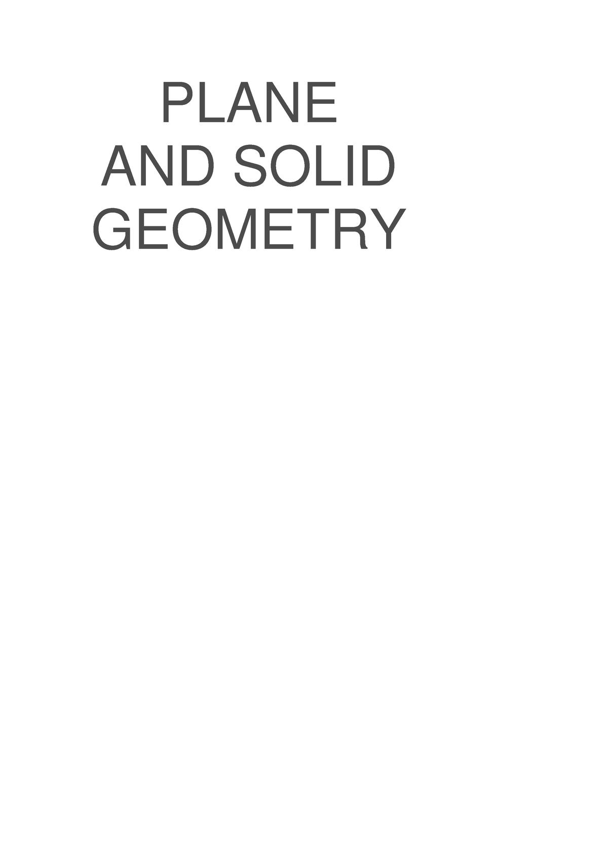 geometry module 2 live