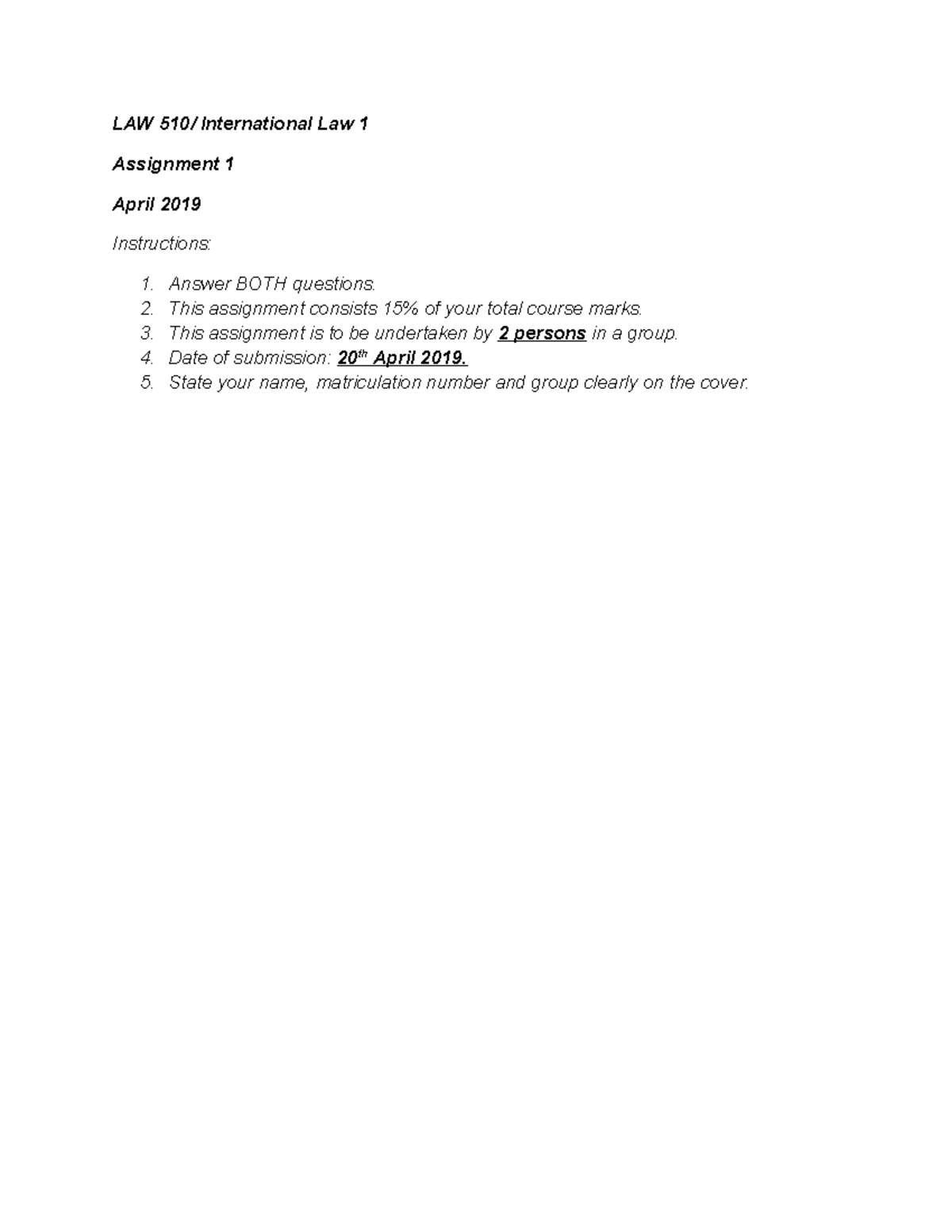 assignment law 507