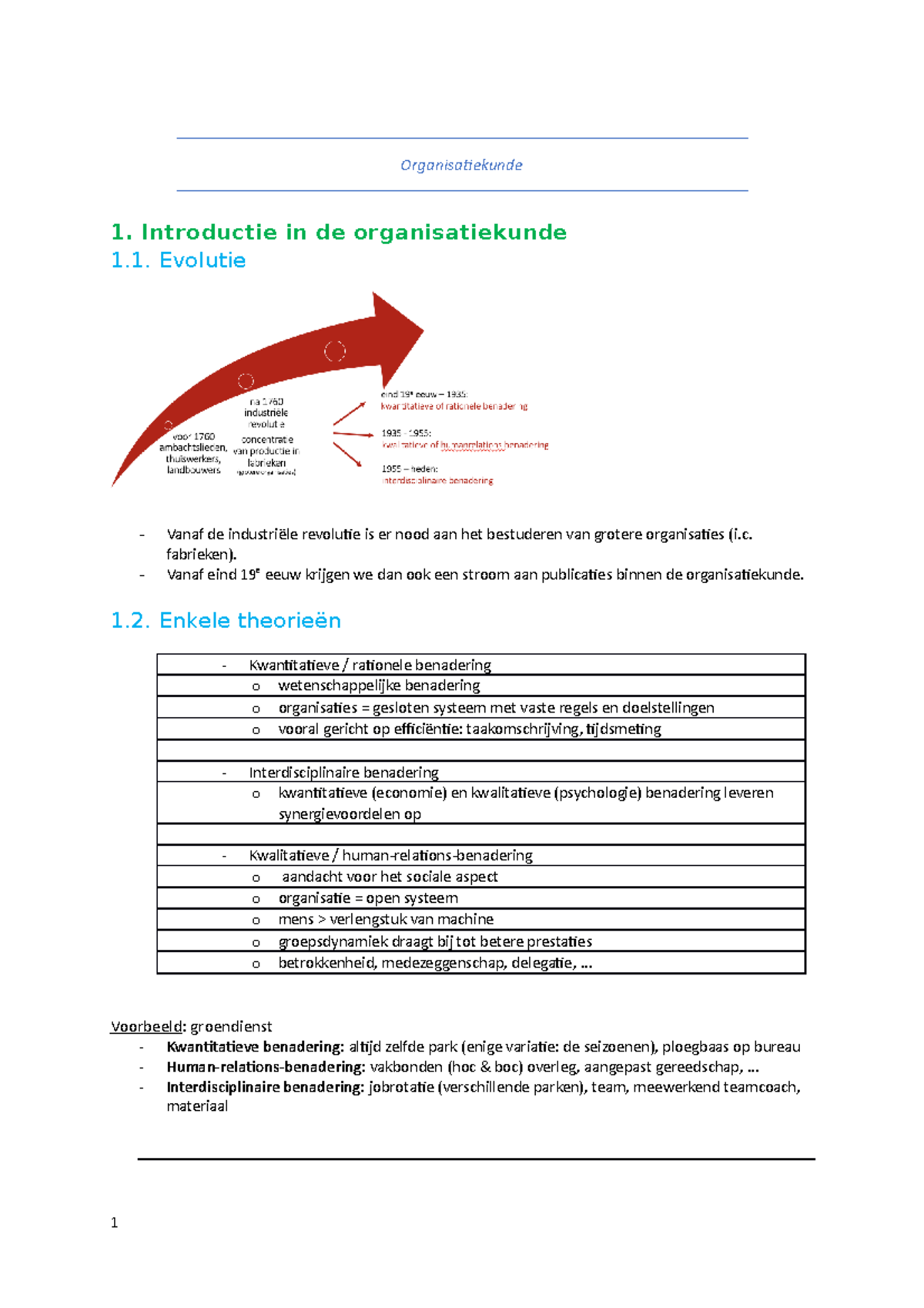 Organisatiekunde SV - Samenvatting Van De Lessen En Pap ...