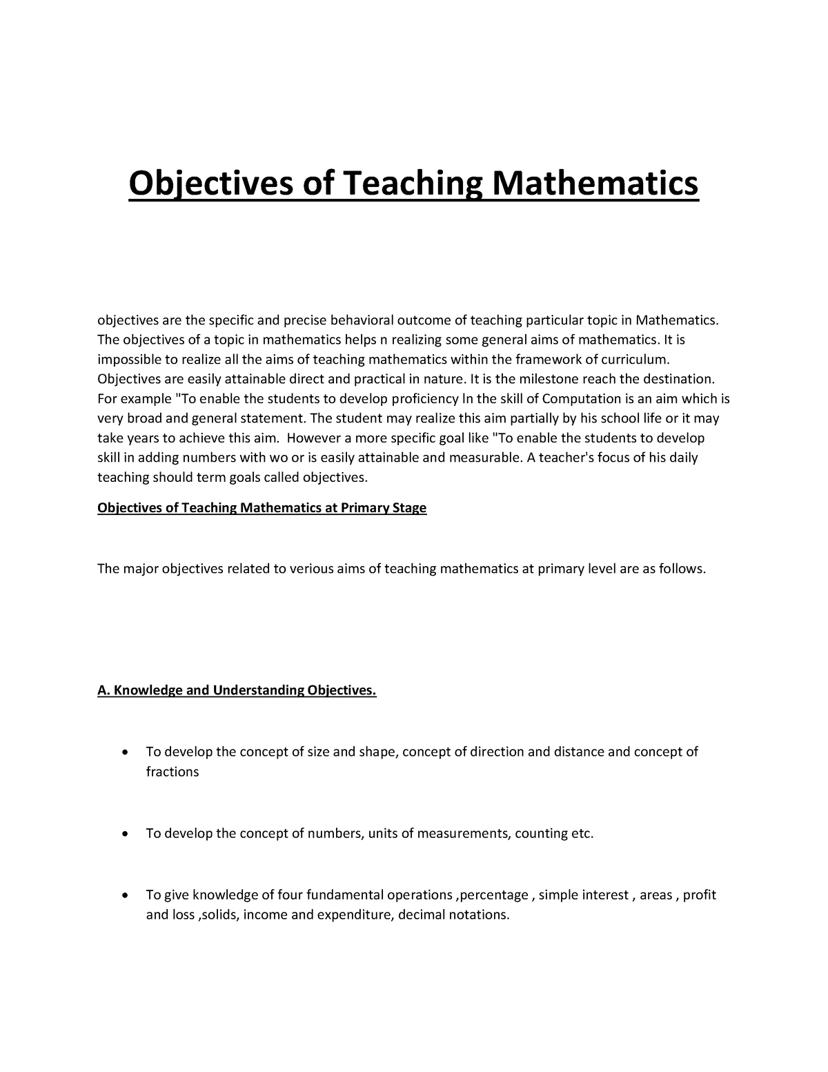 objectives-of-teaching-mathematic-objectives-of-teaching-mathematics