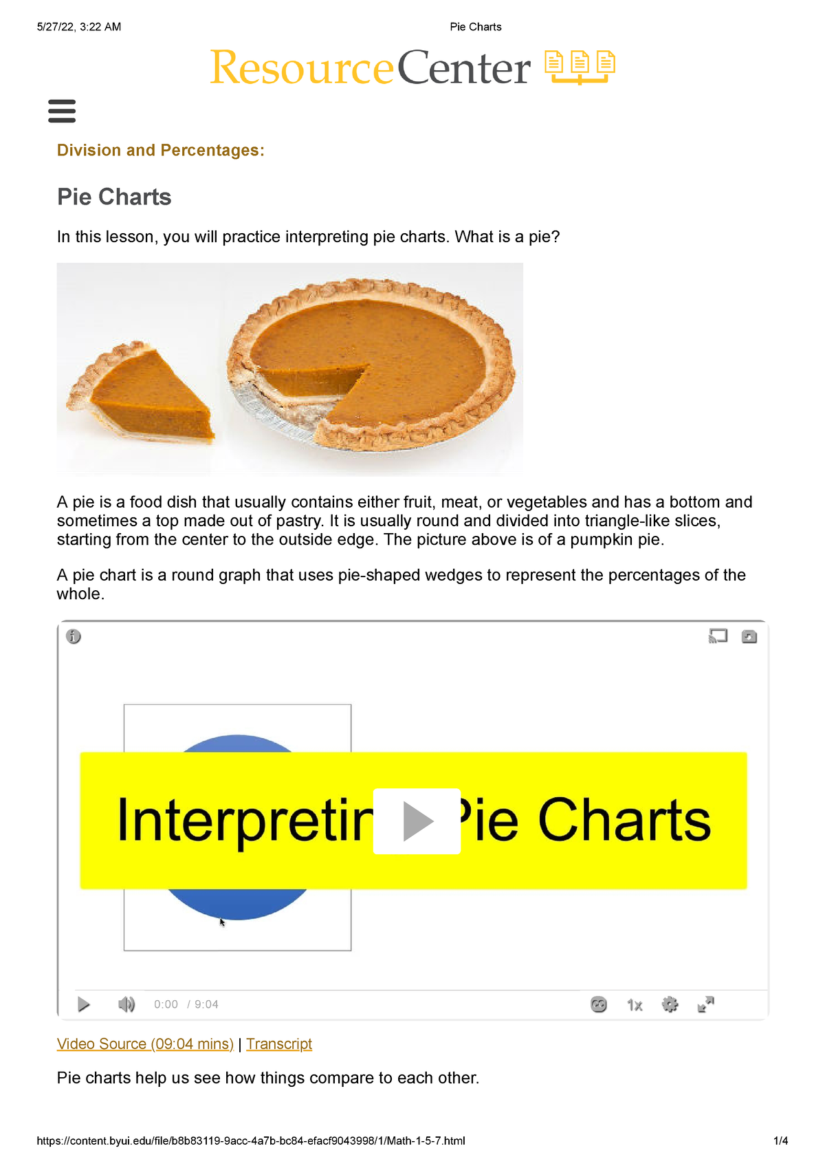 pie-charts-mathematics-division-and-percentages-pie-charts-in-this-lesson-you-will