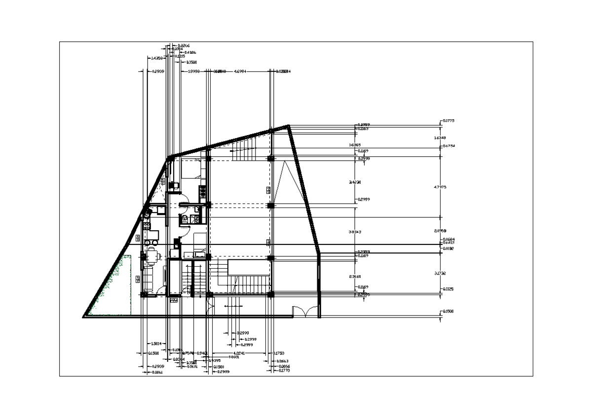 1er piso-Layout 1 - punto 1 - V- 0 X2. - 2 0. - 2 0. - 2 0. - 0 X2. - 1 ...