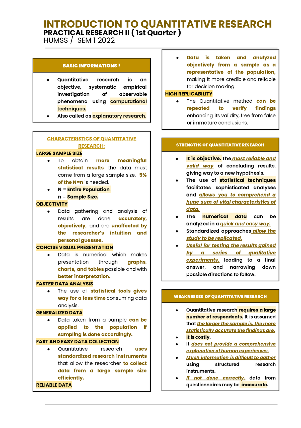 quantitative research pr 2